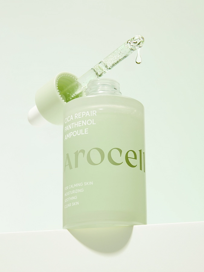 Восстанавливающая сыворотка с экзосомами, пантенолом и центеллой AROCELL Cica Repair Panthenol Ampoule, 40 мл