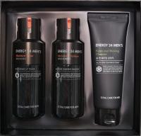 Набор для лица для мужчин Tony Moly Energy 24 Mens Moisture Skincare Set, 3 items Набор для лица для мужчин Tony Moly Energy 24 Mens Moisture Skincare Set, 3 items
