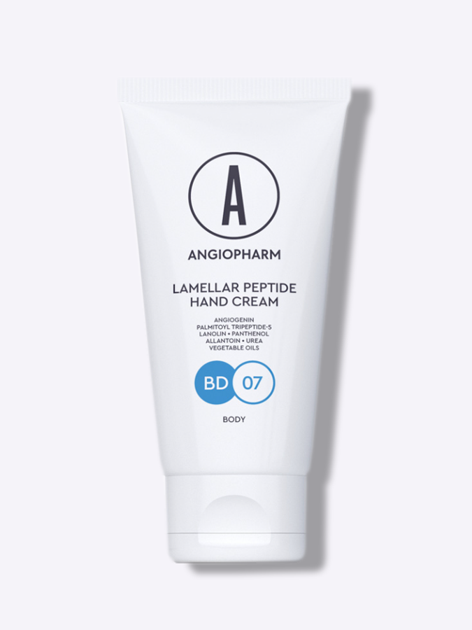 Ламеллярный крем для рук с пептидами ANGIOPHARM Lamellar Peptide Hand Cream, 50 мл
