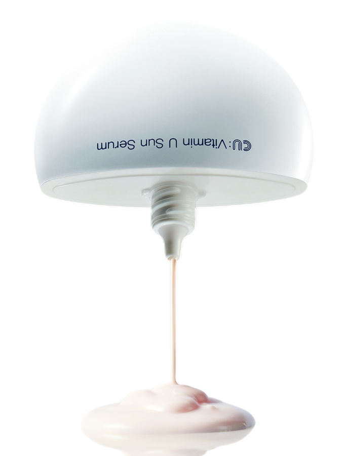 Солнцезащитная сыворотка-уход 3в1 CUSKIN VITAMIN U Sun Serum SPF 50 PA++++, 50 мл