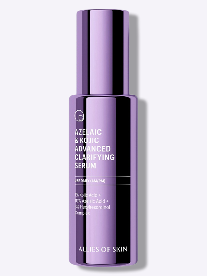 Сыворотка с азелаиновой и койевой кислотами Allies Of Skin Azelaic and Kojic Advanced Clarifying Serum, 50 мл [увеличенный объем]