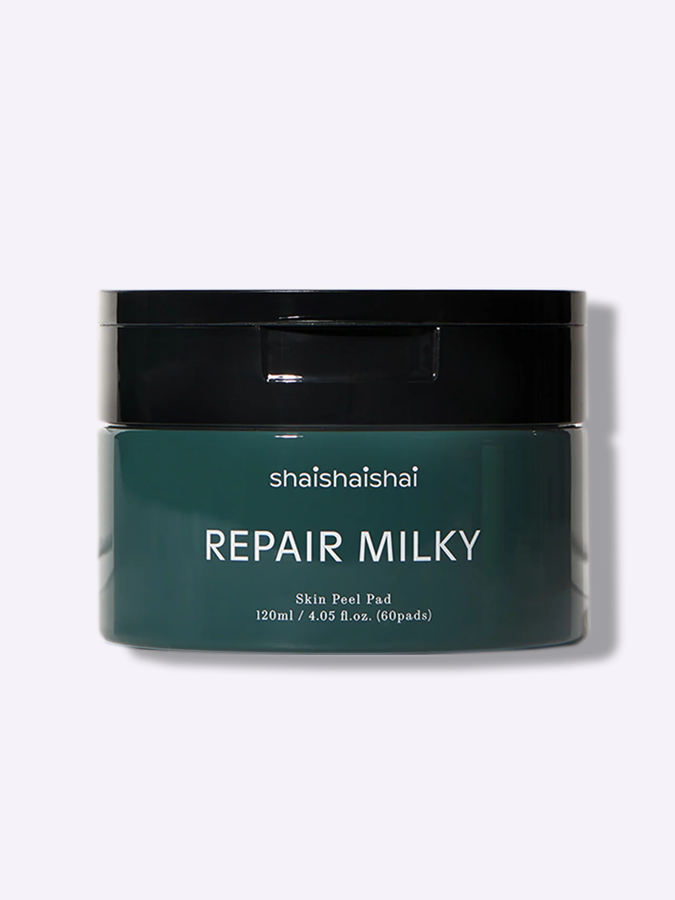 Молочные пилинг-пэды с LHA и пептидами SHAISHAISHAI Repair Milky Skin Peel Pad, 60 шт