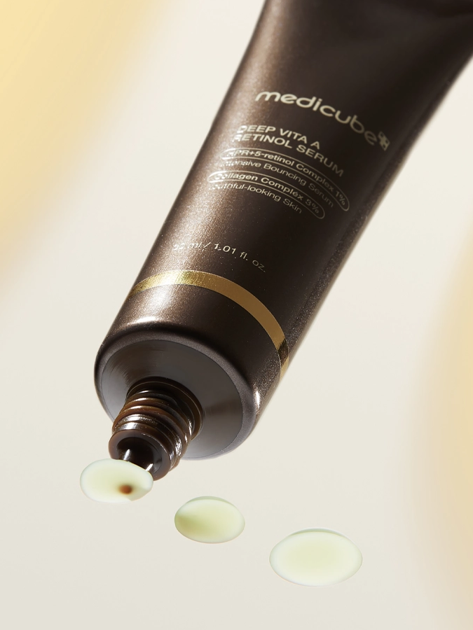 Омолаживающая сыворотка с ретинолом 4-го поколения Medicube HPR для лифтинга Deep Vita A Retinol Serum, 30 мл