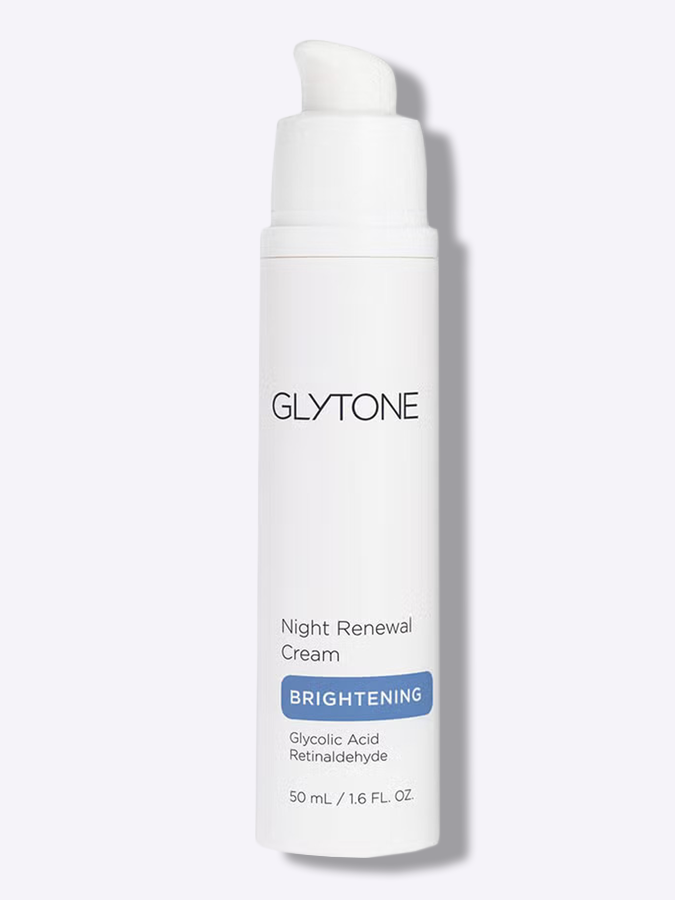 Ночной обновляющий крем для гладкости и ровного тона кожи лица GLYTONE Night Renewal Cream, 50 мл