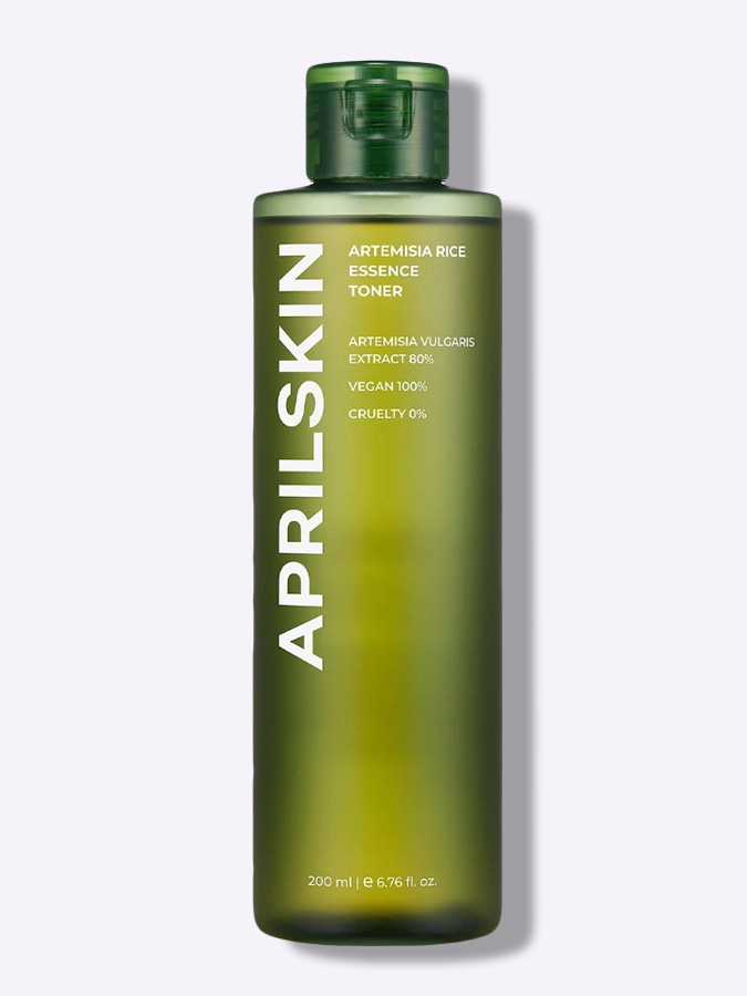 Увлажняющий тонер-эссенция с 80% полыни и рисом APRILSKIN Artemisia Rice Essence Toner, 200 мл