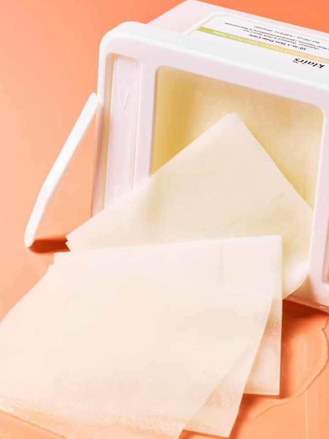 Многофункциональные витаминные пэды для лица Dear, Klairs Freshly Juiced Vitamin Skin Prep Pads, 80 шт \ 290 мл