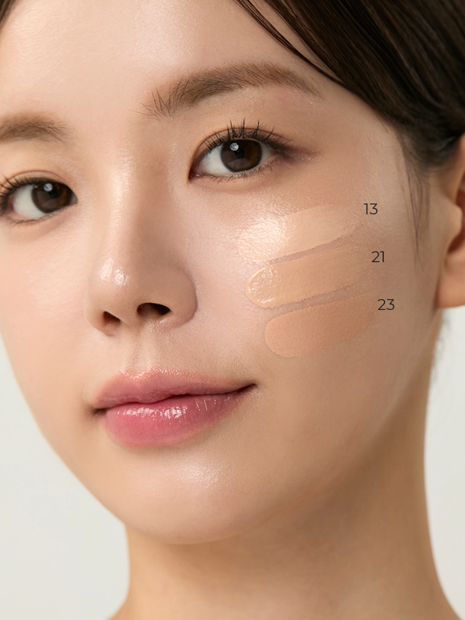 Увлажняющий кушон с сияющим финишем Vely Vely Aura Glow Cushion Natural #23, 15 мл