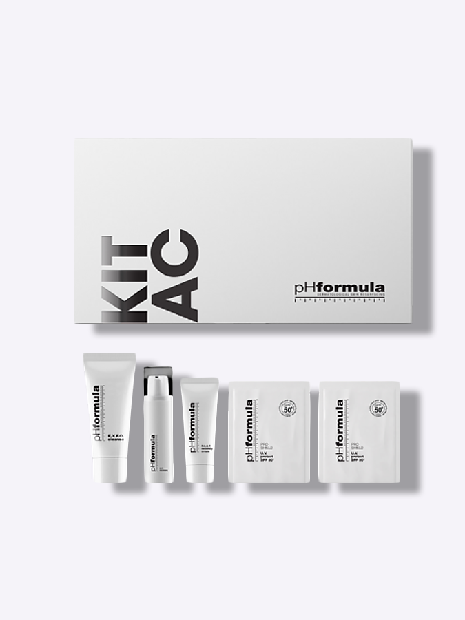 Набор миниатюр для решения проблем акне pHformula AC Mini Kit, 5 items