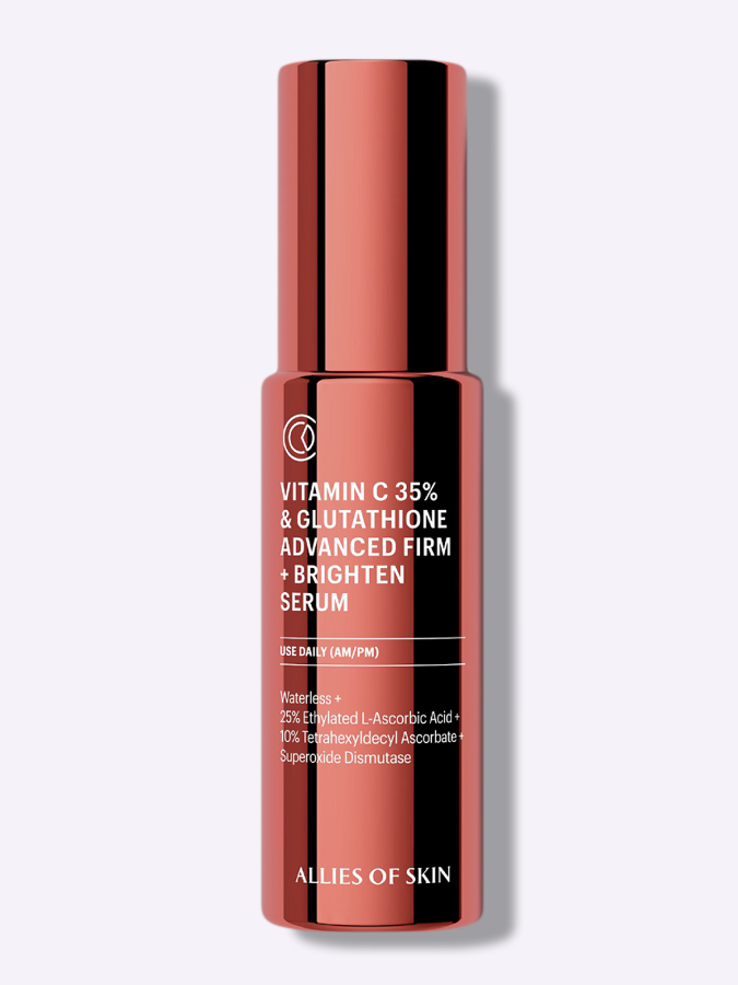 Усиленная укрепляющая сыворотка с 35% витамином С и глутатионом Allies Of Skin Vitamin C 35% & Glutathione Advanced Firm + Brighten Serum, 30 мл