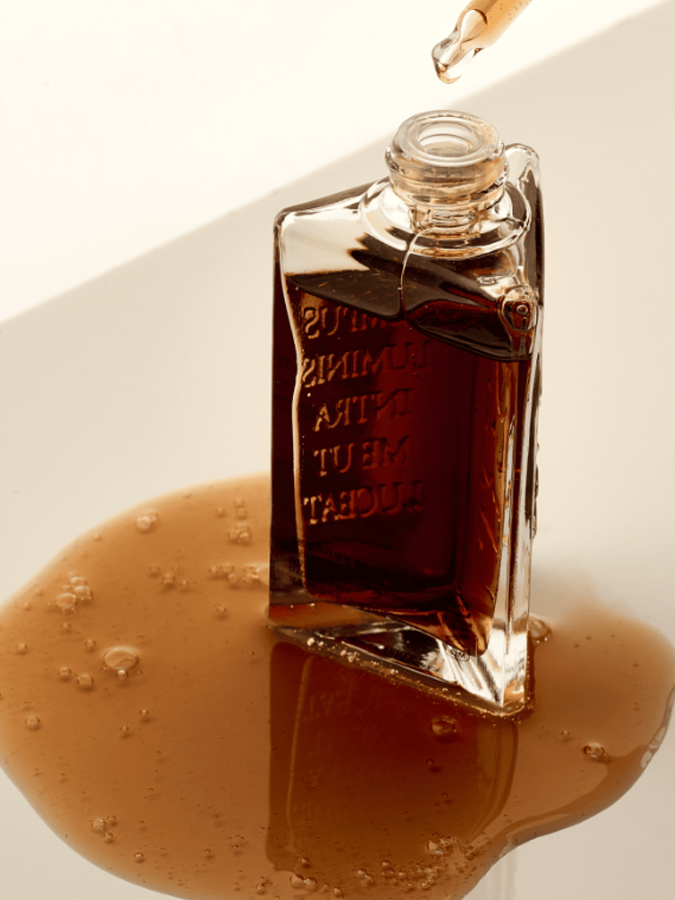 Антивозрастная сыворотка для лица с экстрактом гриба Чага GENEREX SERT Chaga Tention Ampoule Serum, 28 мл