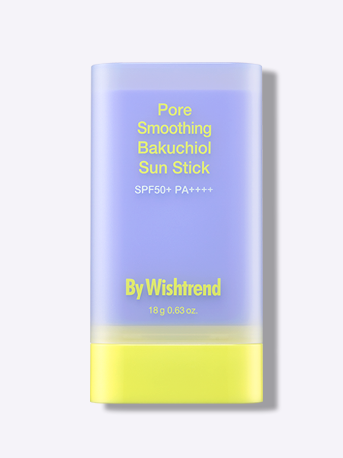 Солнцезащитный стик-праймер By Wishtrend Pore Smoothing Bakuchiol Sun Stick, 18 г