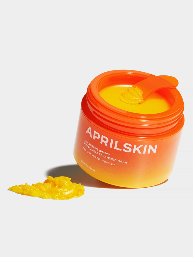 Очищающий бальзам для снятия макияжа с бета-каротином APRILSKIN Carrotene IPMP™ Hydromelt Cleansing Balm, 90 мл