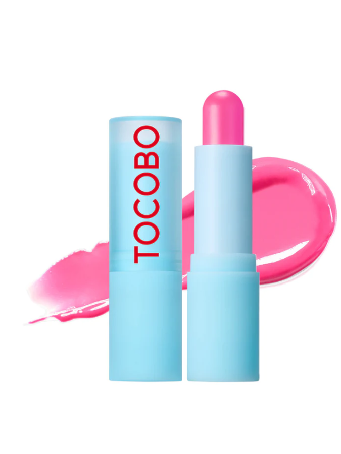 Глянцевый оттеночный бальзам для губ Tocobo Glow&Glass Tinted Lip Balm 012 Better Pink, 3,5 г