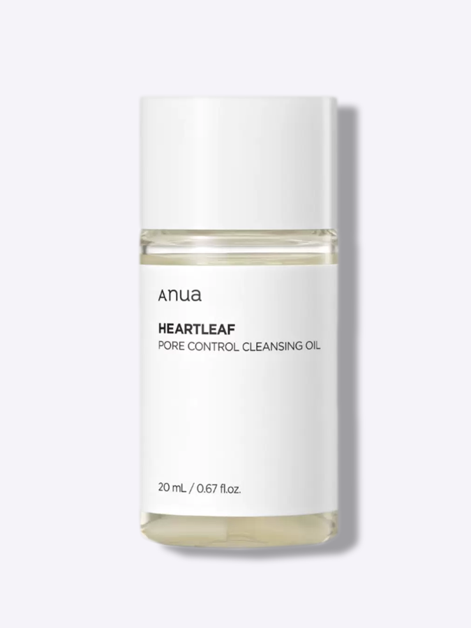 Гидрофильное масло для глубокого очищения пор ANUA Heartleaf Pore Control Cleansing Oil, 20 мл (миниатюра) Гидрофильное масло для глубокого очищения пор ANUA Heartleaf Pore Control Cleansing Oil, 20 мл (миниатюра)