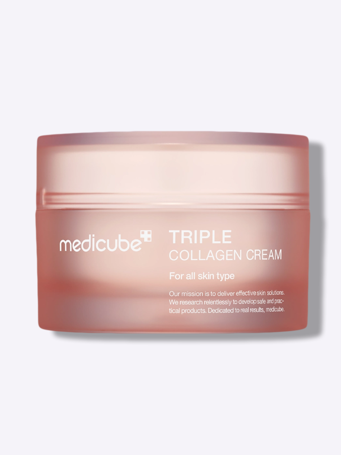 итательный крем с коллагеном, эластином и гиалуроновой кислотой Medicube Triple Collagen Cream, 50 мл