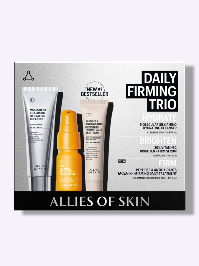 Набор-трио для лица Allies Of Skin Daily Firming Trio Kit, 3 items