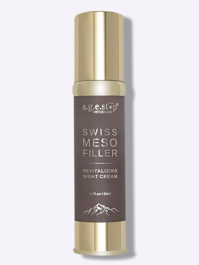 Ночной ревитализирующий крем с эффектом филлера AGESTOP Swiss Meso Filler Revitalizing Night Cream, 50мл