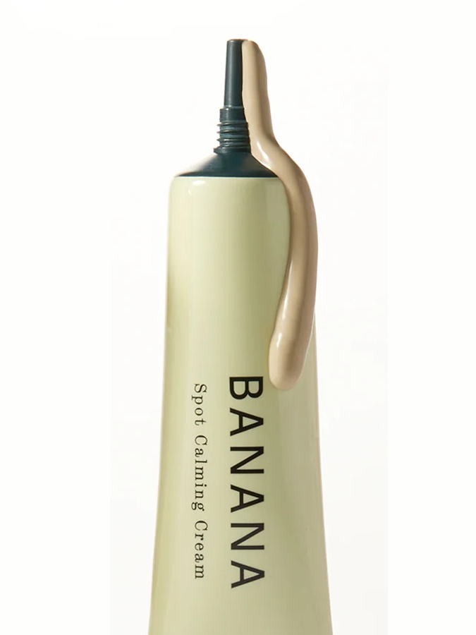 Уходовый крем-корректор для лица с зеленым оттенком SHAISHAISHAI Banana Spot Calming Cream Green, 15мл