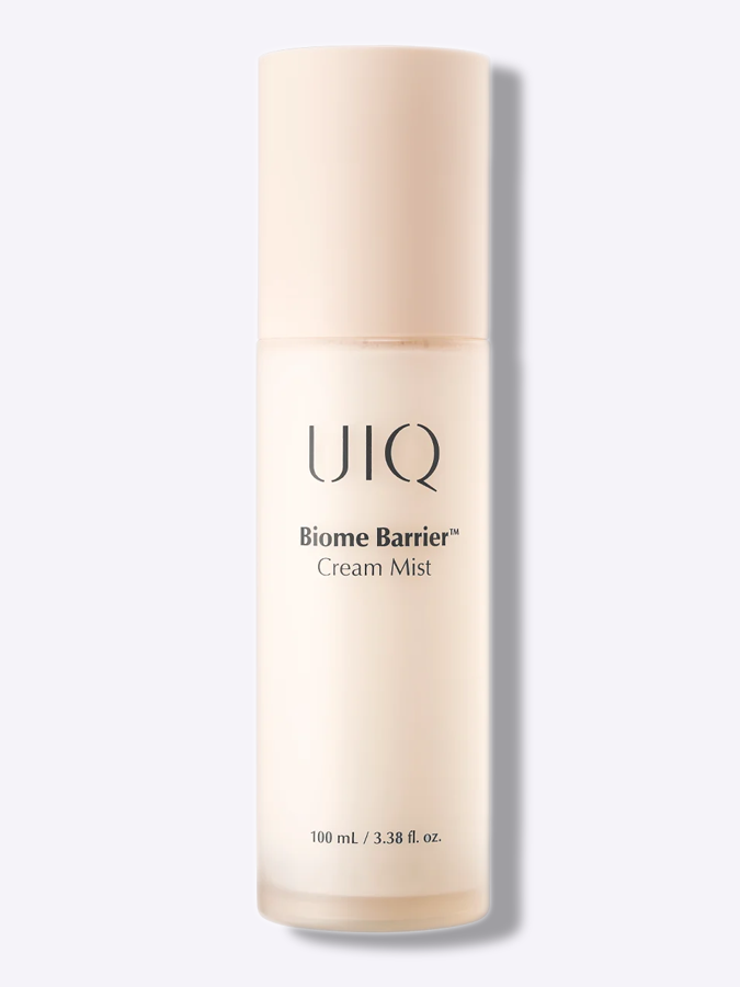 Лёгкий кремовый мист для лица с восстанавливающим действием UIQ Biome Barrier Cream Mist, 100 мл