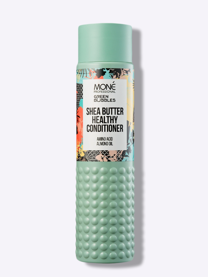 Кондиционер для укрепления волос с маслом карите MONE Professional SHEA BUTTER HEALTHY CONDITIONER, 300 мл