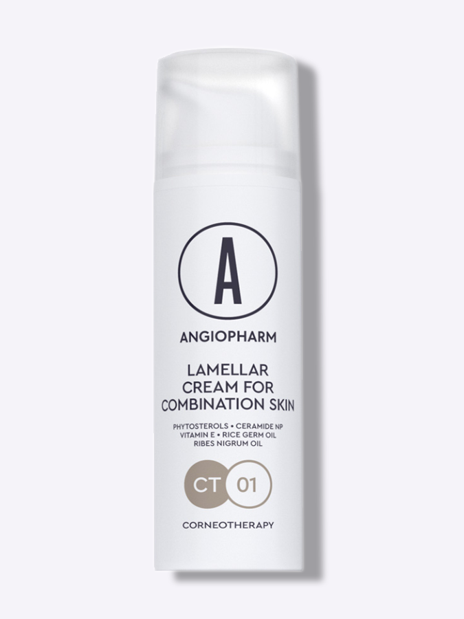 Ламеллярный крем для комбинированной кожи ANGIOPHARM Lamellar Cream For Combination Skin, 50 мл