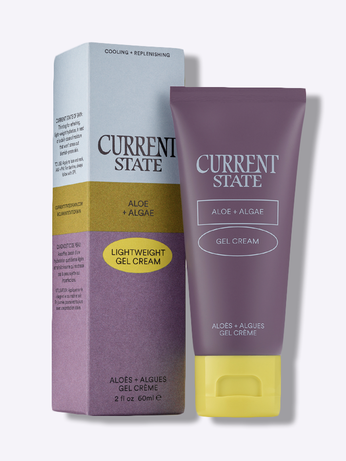 Лёгкий увлажняющий гель-крем для лица с алоэ и минералами CURRENT STATE Aloe + Algae Lightweight Gel Cream, 60 мл