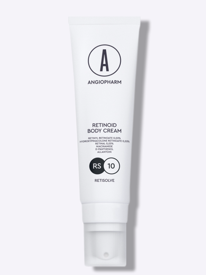 Многофункциональный крем для тела с ретиноидами для красоты кожи Angiopharm Retinoid Body Cream, 150 мл