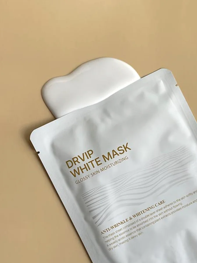 Кремовая тканевая маска для омоложения и восстановления кожи CELL by CELL White Mask DrVIP, 30 г