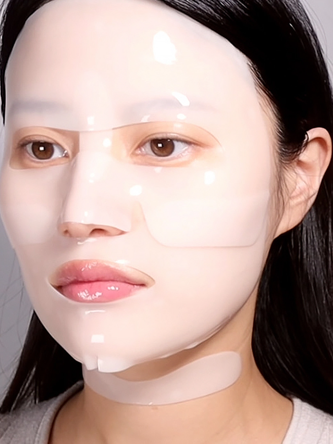 Укрепляющая гидрогелевая маска с коллагеном для сияния кожи UIQ Biome Barrier Collagen Firming Hydrogel Mask, 40 г