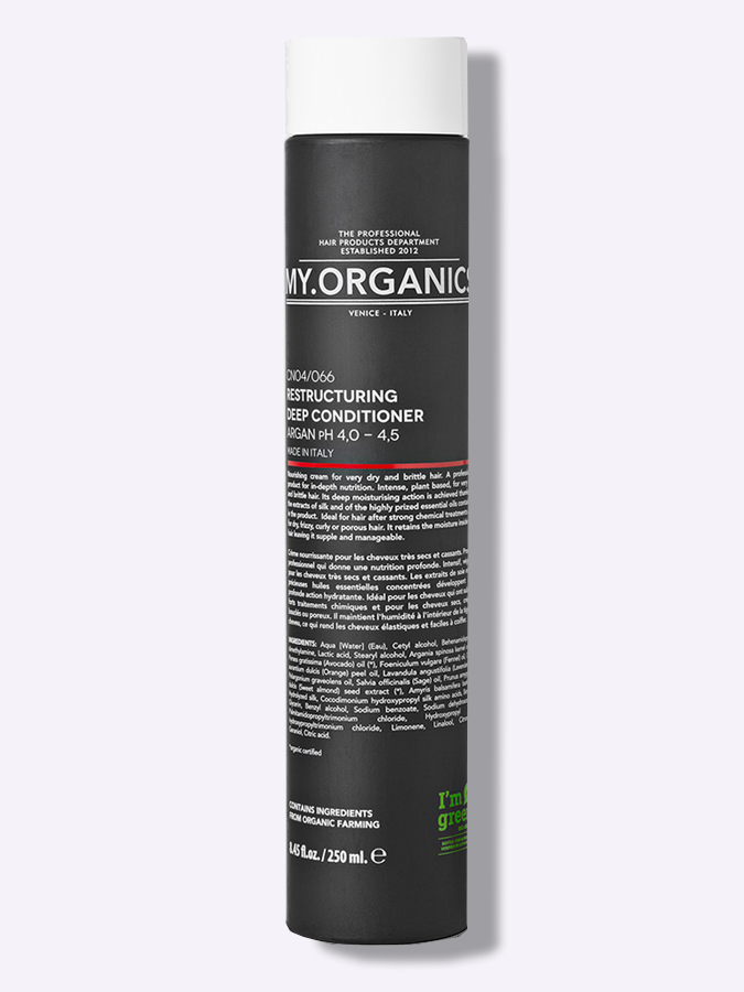 Восстанавливающий кондиционер для волос MY.ORGANICS RESTRUCTURING DEEP CONDITIONER, 250 мл