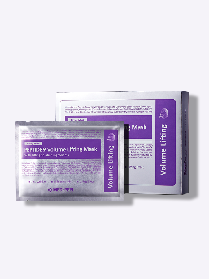 Лифтинг-маска для восстановления упругости кожи Medi-Peel Peptide 9 Volume Lifting Mask, 25 мл