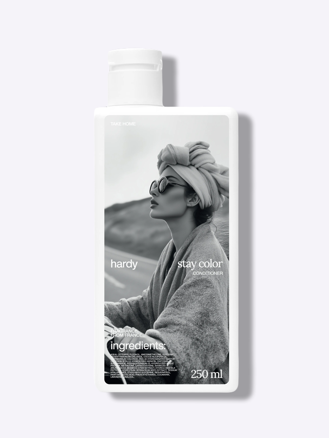 Кондиционер для защиты цвета окрашенных волос HARDY STAY COLOR CONDITIONER, 250 мл