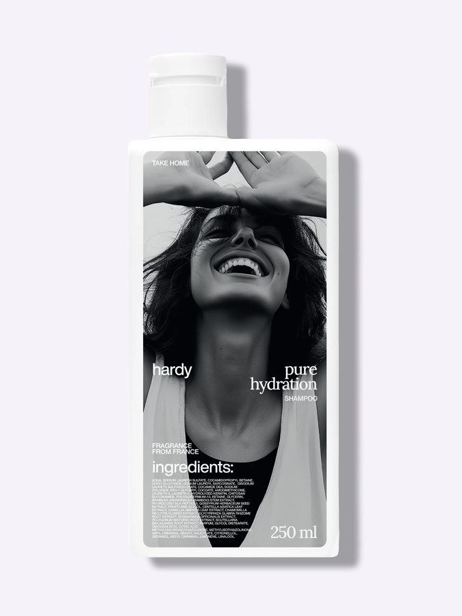 Увлажняющий шампунь для волос HARDY PURE HYDRATION MOISTURE SHAMPOO, 250 мл