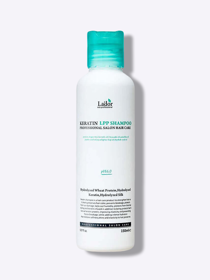 Бессульфатный шампунь для волос с кератином Lador Keratin LPP Shampoo, 150мл