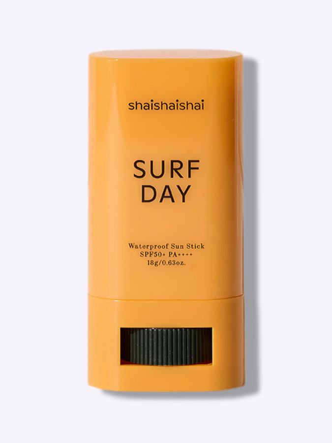Cолнцезащитный водостойкий стик для лица SHAISHAISHAI Surf Day Waterproof Sun Stick SPF 50+ PA++++, 18 г
