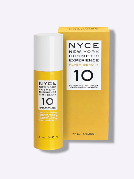 Маска для мгновенного восстановления волос NYCE Flash Beauty 10 Flash Instant Mask Ten Multibenefit Treatment, 150 мл Маска для мгновенного восстановления волос NYCE Flash Beauty 10 Flash Instant Mask Ten Multibenefit Treatment, 150 мл