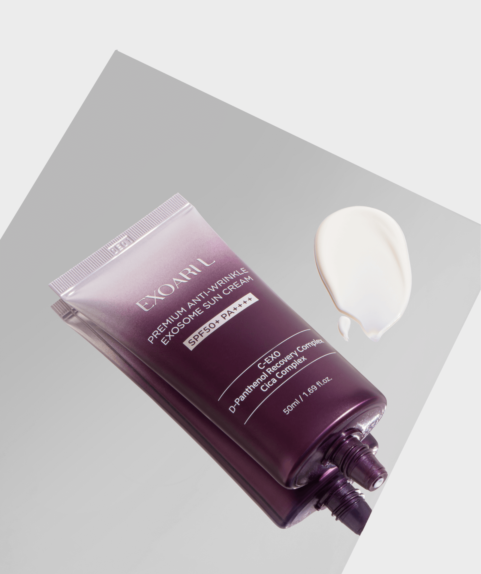 Солнцезащитный крем с экзосомами EXO ARI L Premium Anti-Wrinkle Exosome Sun Cream SPF50+ PA++++ Солнцезащитный крем с экзосомами EXO ARI L Premium Anti-Wrinkle Exosome Sun Cream SPF50+ PA++++